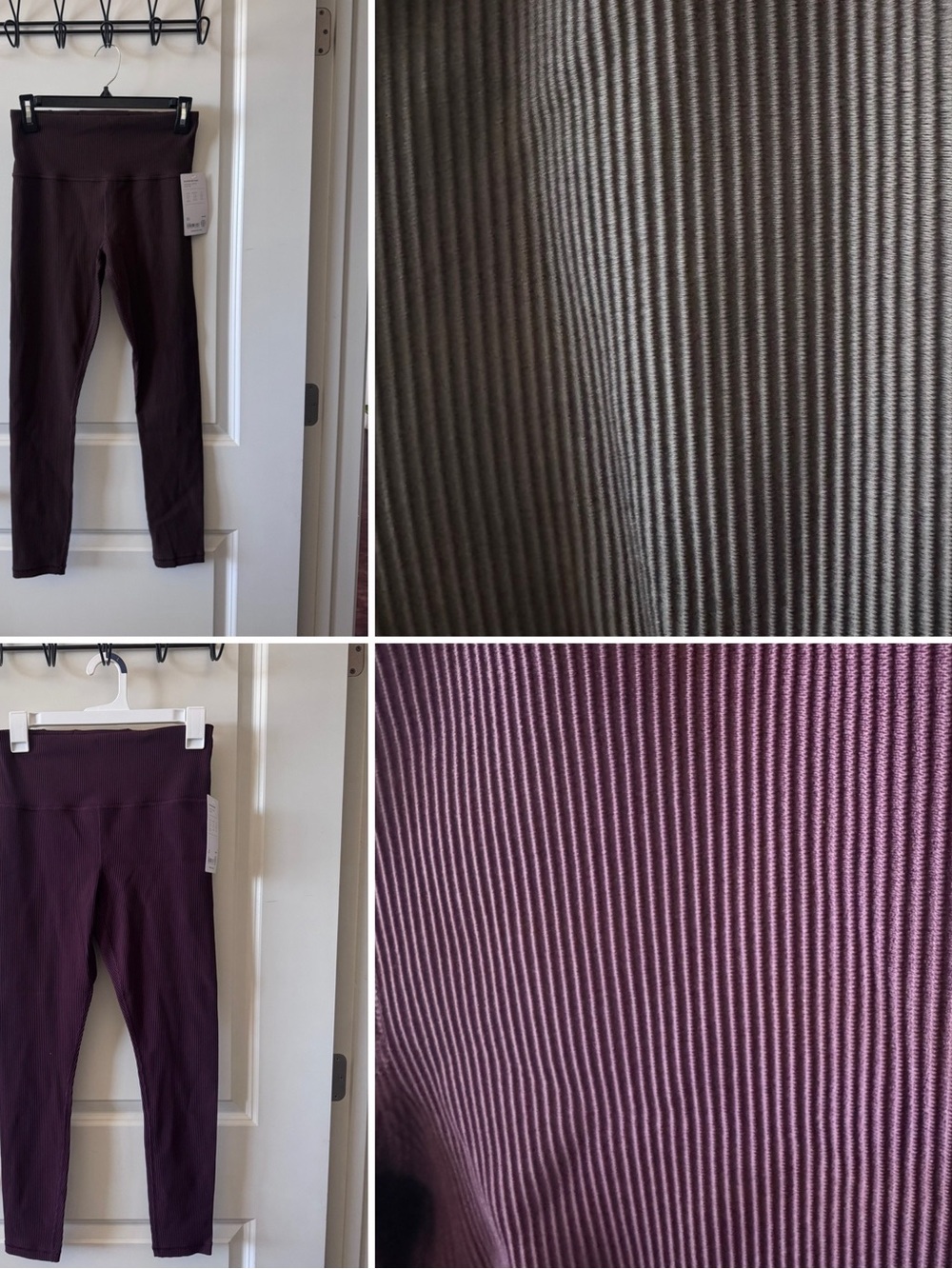 Athleta Ribbed Leggings bundle NWT